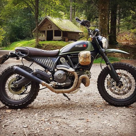 Motos Scrambler, Custom Ducati, Ducati Scrambler Urban Enduro, Desert Sled, Moto Scrambler, Scrambler Motorcycle, Dream Bike, Ducati Scrambler, Forest Trail