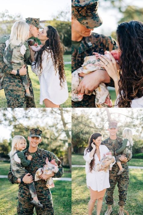 Military Family Photoshoot, Military Homecoming Pictures, Military Family Quotes, Military Family Pictures, Military Family Photography, Military Family Photos, Homecoming Photoshoot, Homecoming Pictures, Military Photography