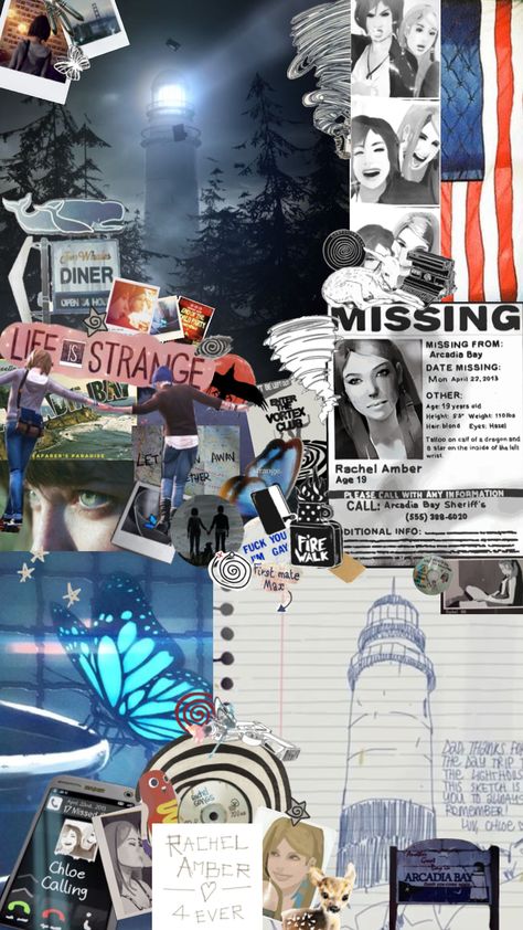 #lifeisstrange #aesthetic Life Is Strange Wallpaper Iphone, Life Is Strange Iphone Theme, Life Is Strange Butterfly Wallpaper, Life Is Strange Collage, Life Is Strange Macbook Wallpaper, Life Is Strange Posters In Game, Life Is Strange Wallpaper, Life Is Strange Fanart, Arcadia Bay