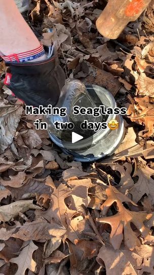 Seaglass Art Ideas, Broken Glass Crafts, Sea Glass Mosaic, Rock Tumbling, Rock Tumbler, Tumbler Ideas, Gourd Art, Rock Hounding, Glass Crafts