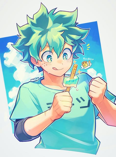 Deku Midoriya, Deku Boku No Hero, My Hero Academia Shouto, Midoriya Izuku, Hero Wallpaper, Boku No Hero Academia Funny, Anime Fairy, Izu, Dessin Adorable