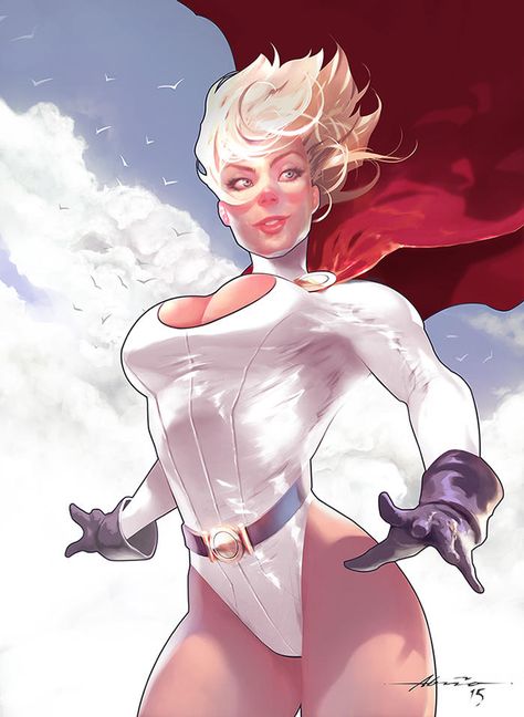 Power Girl by abraaolucas Power Girl Dc, Art Dc Comics, Description Instagram, Univers Dc, Dc Comics Characters, Comics Girls, Comics Girl, Power Girl, Dc Comics Art