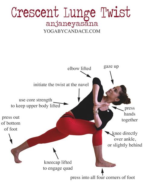 Parivrtta Parsvakonasana, Lunge Twist, Twist Yoga, Crescent Lunge, Yoga Ashtanga, Ashtanga Vinyasa Yoga, Yoga Anatomy, Yoga Guide, Yoga Techniques