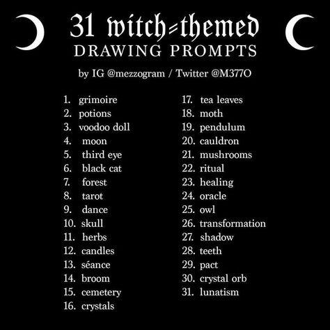 Inktober Prompts, 30 Day Art Challenge, 30 Day Drawing Challenge, Drawing Ideas List, Drawing Prompts, Creation Art, Creative Drawing Prompts, Drawing Prompt, What To Draw