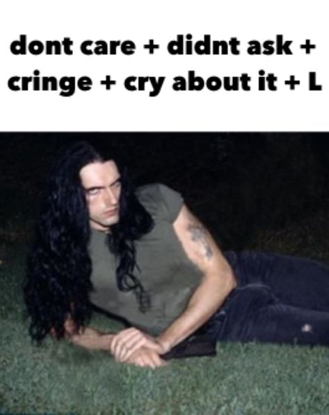 Type 0 Negative, Peter Steele, Type O Negative, Band Humor, Band Memes, I'm With The Band, Long Black Hair, Music Memes, Long Hair Styles Men