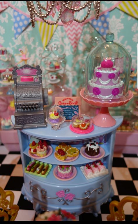 Barbie Bakery, Barbie Shop, Barbie Diorama, Grand Opening, Pastry, Doll House, Miniatures, Baking, Cake