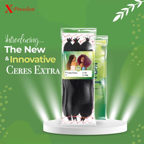 Introducing!📢📢📢 The New & Innovative X-Pression CERES EXTRA Experience the perfect balance of comfort, style, and versatility with this must-have special Braid.💯 Get longer length, more volume and so much more all in one pack.👌🏽 Send us a DM now for a link-up with any of our distributors, near you. #xp4you #new #CeresExtra #braids #crochetbraids #xpression #xpressiveme #xpressionhair Xpression Hair, The Pride, Link Up, Comfort Style, Long Length, All In One, Must Haves, Braids, Hair