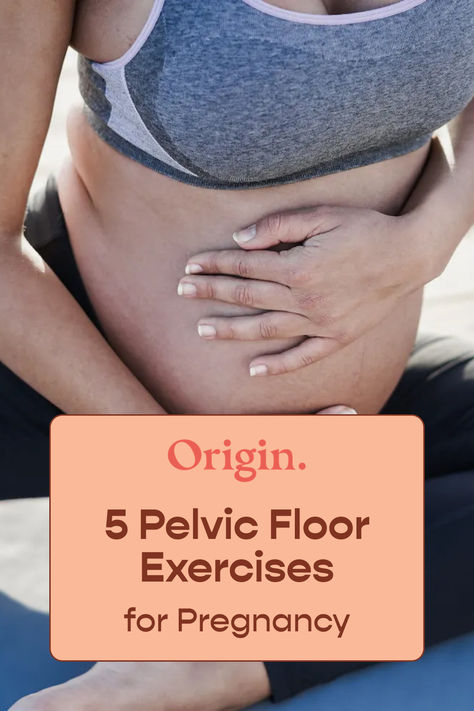 a pregnant woman doing pelvic floor exercises Pelvic Floor Exercises While Pregnant, Exercises For Pregnant Women, Birth Prep, Exercise While Pregnant, Exercise For Pregnant Women, Pregnancy Info, Pelvic Floor Exercises, Floor Exercises, Second Trimester