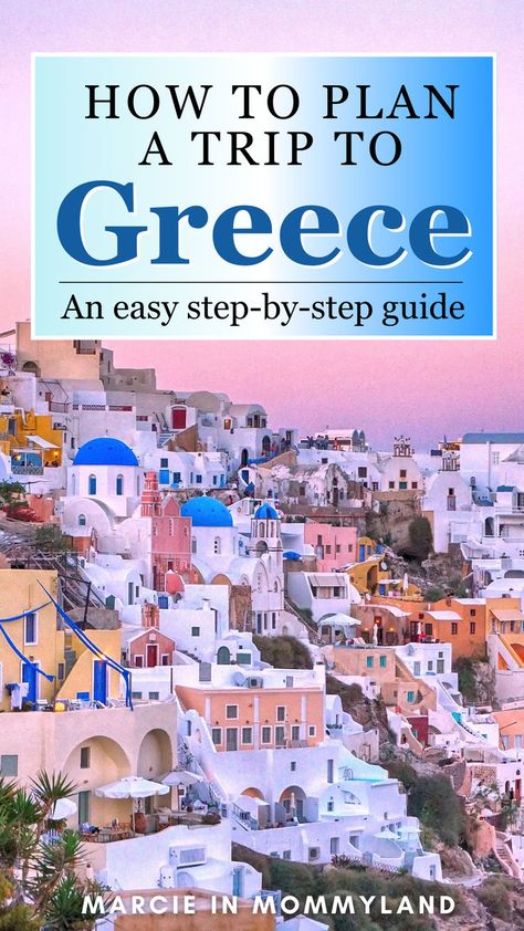 Dreaming of a vacation in Greece but not sure where to start? Our beginner's guide breaks down the planning process into easy steps, from booking your flights and accommodations to selecting the islands and sites that match your travel style. Gain valuable insights on navigating the Greek islands, enjoying the vibrant nightlife, and exploring ancient sites without the crowds. #Greece #Travel Vacation In Greece, Greek Islands Vacation, Greece Destinations, Trip To Greece, Greek Vacation, Greece Itinerary, Greek Travel, Greece Beach, Greece Travel Guide