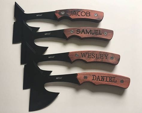 50 BEST Groomsmen Gifts For Your Best Men You Can Buy! Custom Hatchet, Creative Groomsmen Gifts, Groomsmen Gifts Ideas, Light Vs Dark, Best Groomsmen Gifts, Usher Gifts, Grooms Party, Gift For Groomsmen, One Piece Full