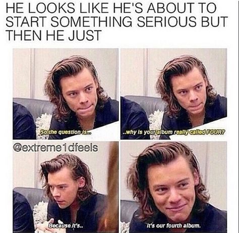 Harry Styles, one direction, and funny image 1d Albums, One Direction 2014, Harry Styles Memes, 1d Funny, Harry Styles Funny, Direction Quotes, 1d Imagines, One Direction Imagines, One Direction Quotes