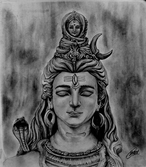 Shiva Sketch, Pencil Drawing Images, Abstract Pencil Drawings, Realistic Sketch, Easy Mandala Drawing, Pencil Sketch Images, Mandala Art Therapy, Charcoal Sketch, Beautiful Art Paintings