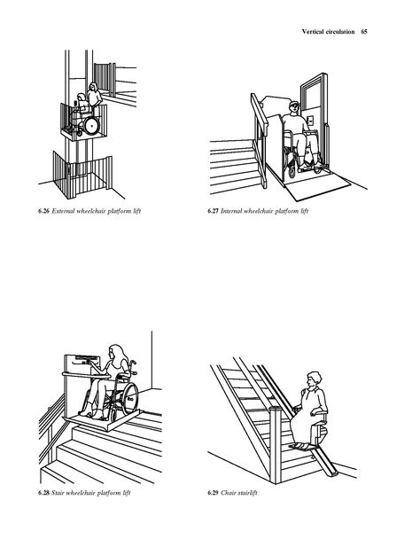 universal design Ramps For Elderly People, Equitable Use Universal Design, Universal Design Architecture, Ramps Architecture, Barrier Free Design, Hotel Room Plan, Ramp Design, Mood Board Interior, Interior Staircase