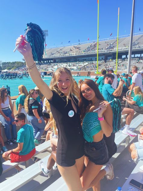 Coastal Carolina Gameday Outfits, Coastal Carolina University Dorm, Coastal Carolina University Aesthetic, College Football Gameday, Gameday Fits, College Gameday Outfits, Coastal Carolina University, College Vision Board, University Dorms