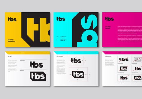 Manual corporativo de la marca tbs, nos encanta su colorido #manual #corporativo #brandgourmet Brand Guidelines Book, Graffiti Alley, Brand Guidelines Design, Slide Deck, Brand Manual, Portfolio Template Design, Colorful Palette, Self Branding, Personal Aesthetic