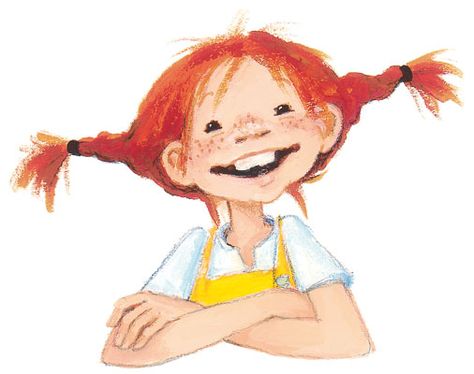 Pippi Red Hair, Red, Hair