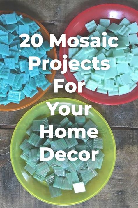 Easy Mosaic, Diy Coffee Station, Mosaic Art Diy, Diy Wainscoting, Garden Art Diy Easy, Mosaic Garden Art, Wood Wall Art Diy, Mosaic Tile Art, Mosaic Art Projects