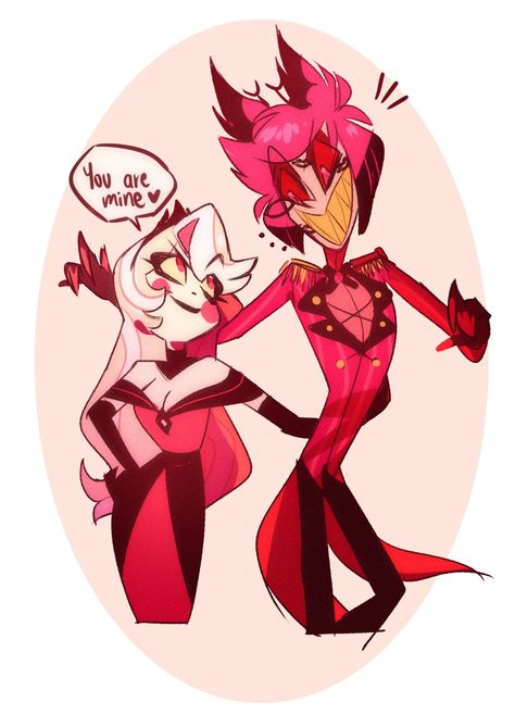 Hazbin Hotel Ships, Charlie X Alastor, Charlie Hazbin Hotel, Hell Of A Boss, Hazbin Hotel Fanart, Hazbin Hotel Alastor, Dragon Princess, Hazbin Hotel Art, Hazbin Hotel Charlie