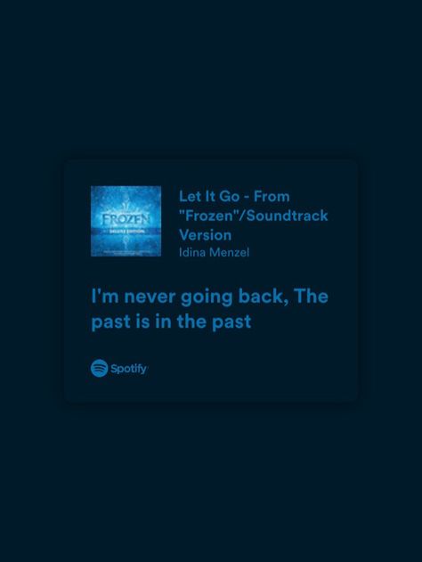 #lyrics #love #pain Let It Go Lyrics Frozen, Let It Go Lyrics, Frozen Soundtrack, Frozen Songs, Male Vampire, Dream Roles, Idina Menzel, Love Pain, Spotify Lyrics