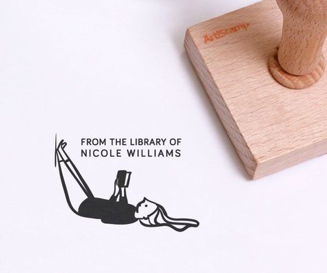 FROM THE LIBRARY Stamp Personalized, Exlibris stamp, Rubber Book Stamp, Personalized Stamp, Unique Personal Stamp, Sceau Wooden Stamps Design, Home Library Book Stamp, Personal Book Stamp, Library Stamp Personal, Library Stamp Design, From The Library Of Stamp, Book Stamp Personalized, Book Stamp Design Ideas, Book Stamp Design