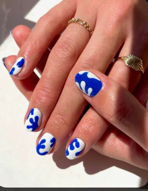 Nail Design For Summer, Greece Mykonos, Punk Nails, Colorful Nail, Edgy Nails, Minimal Nails, Cute Gel Nails, Manicure Y Pedicure, Minimalist Nails