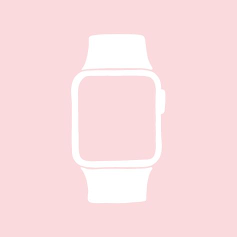 Light Pink App Icons, App Store Icon, Pink Watch, Cute App, Pink Wallpaper Iphone, Phone Icon, App Icon Design, Ipad Apps, Pink Wallpaper