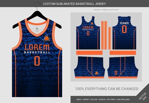 Orange Jersey Basketball, Basketball Jersey Template, Best Basketball Jersey Design, 2023 Vector, Basketball Jersey Design, Jersey Template, Orange Basketball, Navy And Orange, Brain Cells