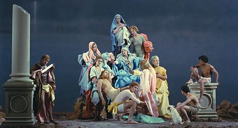 Ro.Go.Pa.G. (1963) Roberto Rossellini, Tableaux Vivants, Pier Paolo Pasolini, Orson Welles, Queer Art, Movies Aesthetic, Art Appreciation, Surreal Art, Movie Scenes