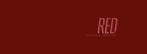 ₊ﾟ⊹❛taylor swift RED header❜ Taylor Swift Red Lyrics, Taylor Swift Header, Red Header, Taylor Swift Twitter, Taylor Swift Red, Red Icons:), Twitter Headers, Red Taylor, Taylor Swift Wallpaper