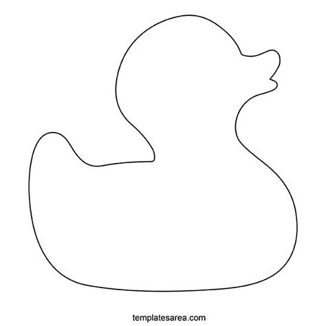 Printable Cute Baby Duck Template for Crafts and Activities Duck Template, Duck Outline, Printable Cute, Baby Duck, Create Decor, Baby Ducks, Shaped Cards, Class Activities, Creative Skills