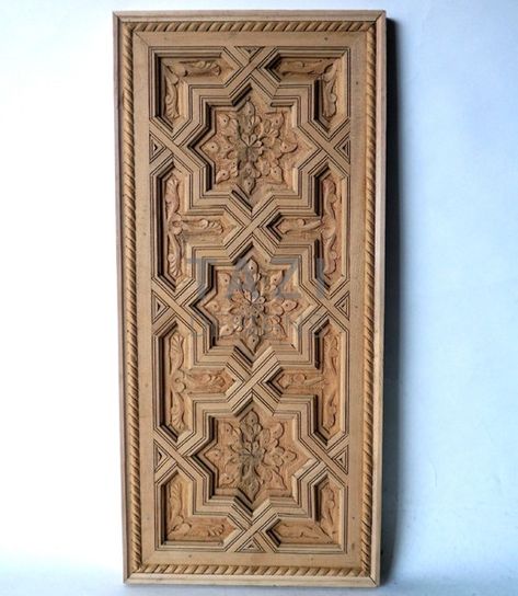 Islamic Interior Design, Wood Wall Design, House Main Door Design, Front Door Design Wood, Wooden Main Door, Tiki Decor, Wooden Main Door Design, Wooden Carving, Wall Panel Design