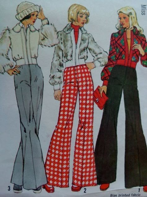 70s Mode, 1970 Fashion, Vintage Clothes Patterns, 60s 70s Fashion, 70s Women, Fashion Illustration Vintage, 60s And 70s Fashion, 70’s Fashion, Seventies Fashion