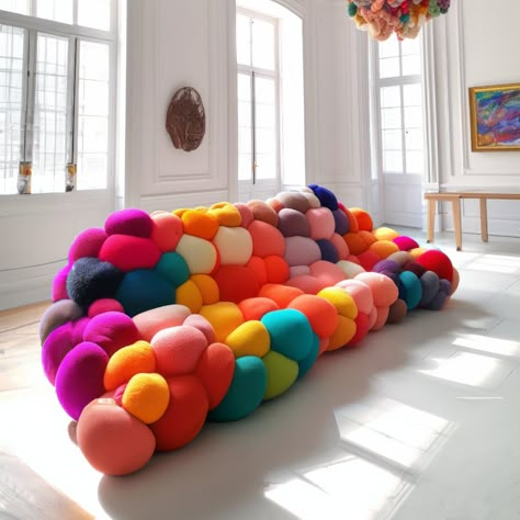 Weird Furniture Unique, Wacky Decor, Weird Furniture, Fantasy Furniture, Whimsical Furniture, Funky Home Decor, Funky Furniture, Colorful Furniture, Dream House Decor