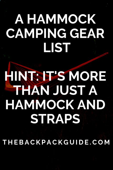 Hammock Backpacking, Camp Hacks, Hammock Life, Camping Setup, Hammock Camping Gear, Camping Gear List, Mental Fitness, Camping Dinners, Wild Camping