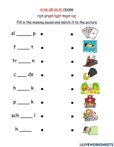 Month Worksheet, Phase 3 Phonics Activities, Phonics Phase 3 Activities, Phonics Phase 1, Jolly Phonics Phase 1, Phase 1 Phonics Environmental Sounds, Phase 3 Phonics, Phase 5 Phonics, Phonics Assessments