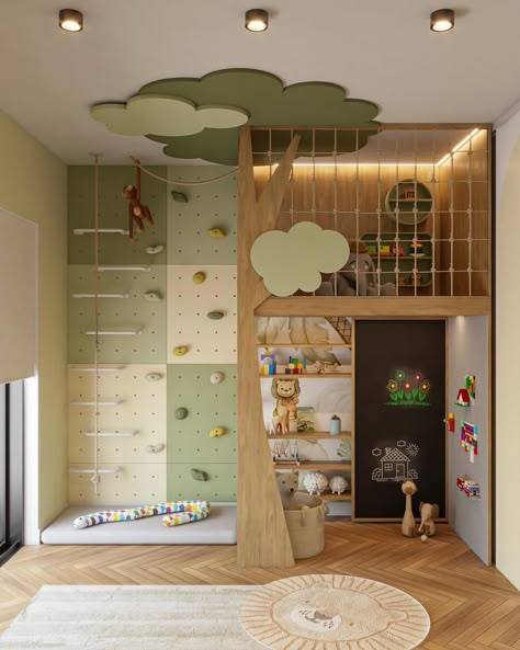 La salle de jeux de vos enfants sera beaucoup plus belle avec notre mur d'escalade en bois :) Encourage l'enfant à être physiquement actif à la maison. C'est une grande maladie du développement et une belle décoration dans votre maison. Informations principales : * Lot de trois sections de mur d'escalade * Peint avec des peintures sans danger pour les enfants *Fabriqué en contreplaqué de bouleau écologique Chaque section a 5 pierres colorées. Vous pouvez également commander une couleur de pierres sur la liste. L'ensemble comprend : 3 panneaux 15 pierres chevilles pour mur en béton (si vous avez un mur différent, écrivez-moi un message) vis pour fixer les pierres clé pour la pose des pierres notice de pose Panneaux aux couleurs personnalisées Hauteur de l'ensemble : 225 cm Largeur du kit : Camera Montessori, Indoor Climbing Wall, Indoor Playroom, Kids Room Interior, Kids Room Interior Design, Kids Gym, Basement Playroom, Kids Playroom Decor, Kids Basement