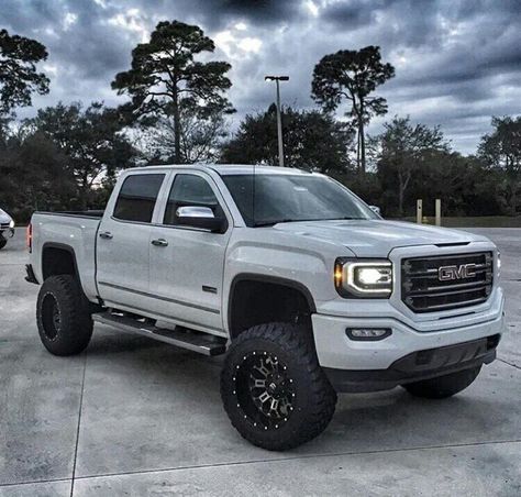 Gmc Sierra 2014 Gmc Sierra 1500 Lifted, 2018 Gmc Sierra 1500 Lifted, Gmc Sierra Lifted, Gmc Truck Accessories, Squatted Trucks, 2018 Gmc Sierra 1500, Denali Truck, Lifted Gmc, Gmc Trucks Sierra