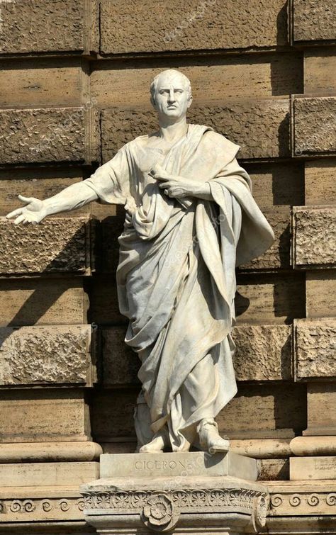 Marcus Tullius Cicero the Roman Statement,Orator, Lawyer and Philosopher Marcus Tullius Cicero, Mad Monk, Lady Justice, British Country, Roman Sculpture, Figure Reference, Marble Statues, The Orator, Types Of Music