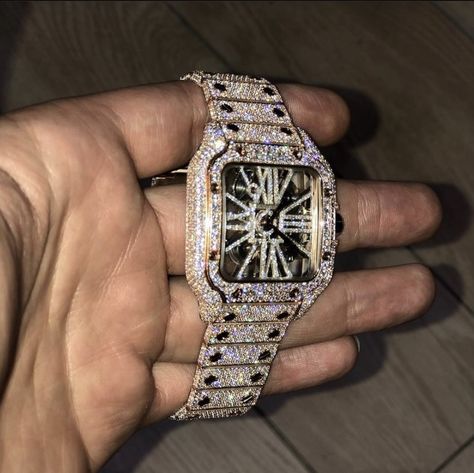 Cartier Skeleton Watch, Cartier Skeleton, Expensive Jewelry Luxury, Cartier Santos, Diamonds Ring, Expensive Jewelry, Jewelry Lookbook, Diamond Watch, Skeleton Watch