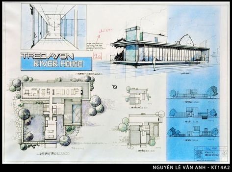 Architecture Replica, Arch Presentation, Architecture References, Study Sheets, Arch Inspiration, Handmade Sheet, Sketching Illustration, Architecture Drawing Plan, Dutch House