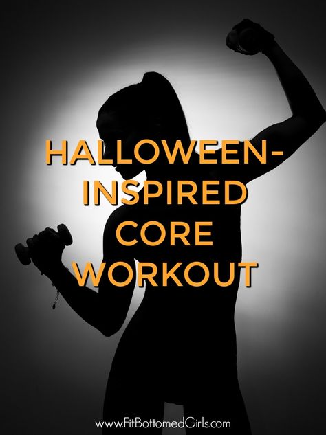 He had us at "Vampire Crunch" and "The Walking Dead." Get your freaky core workout on. | Fit Bottomed Girls Core Workouts, Core Stability, Positive Body Image, Workout Fits, Workout Pictures, Yoga Asanas, Weights Workout, Workout For Beginners, Bodyweight Workout