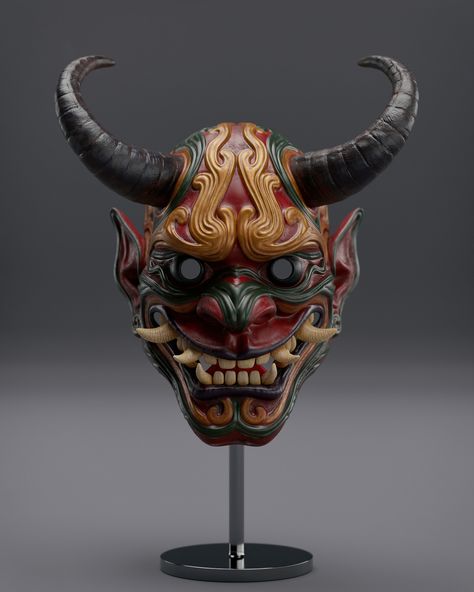 Mascara Hannya, Hannya Maske, Oni Maske, Mascara Oni, Japanese Hannya Mask, Japanese Demon Mask, Oni Samurai, Ronin Samurai, Hannya Mask Tattoo