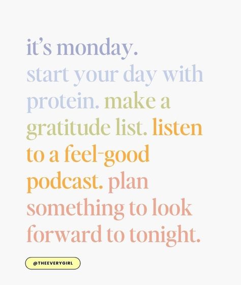 It’s Monday, but that doesn’t mean the magic has to wait until the weekend. ✨ Plan something special to look forward to tonight—whether it’s a cozy night in, a favorite meal, or just some time to unwind. Let’s start the week with a little sparkle. 🌟 Gratitude List, Gratitude Affirmations, Cozy Night, To Wait, Looking Forward, Night In, Something Special, Make Me Smile, Favorite Quotes