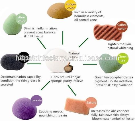 konjac-sponges-perform-diffenent-needs-for-different-colors Konjac Sponge Benefits, Skin Care Routine Tips, Aloe Oil, Body Care Tips, Environmental Consciousness, Konjac Sponge, Hell On Wheels, Healthy Juice Recipes, Makeup Idea