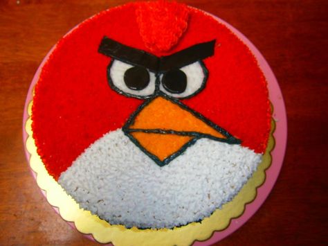 Bird Birthday Cake, Angry Bird Birthday, Cakes Decoration Ideas, Angry Birds Birthday Cake, Angry Bird Cake, Birds Cake, Angry Birds Cake, 6th Birthday Cakes, Bird Cake