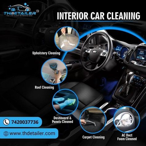 Interior Car Cleaning, Detail Car Wash, Car Detailing Interior, Cleaning Flyers, Car Cleaning Services, Diamond Car, Car Wash Business, Car Wash Services, Car Coating