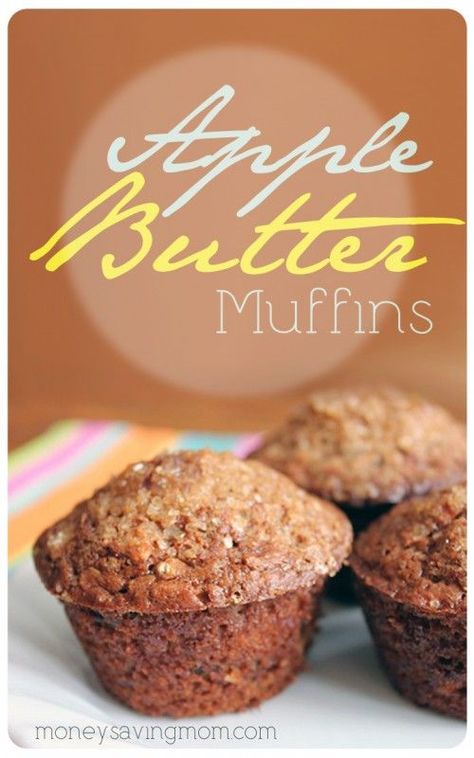 Apple Butter Oatmeal Muffins, Apple Butter Muffins, Breads Recipes, Butter Muffins, Night Cravings, Sweat Treats, Freezer Food, Maple Pumpkin, Pumpkin Butter