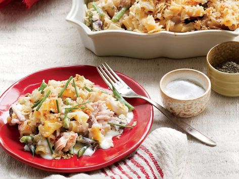 New Tuna Casserole Tuna Casserole With Potato Chips, Tuna Casserole Recipes, Southern Living Recipes, Pastas Recipes, Pasta Meals, Cooking Green Beans, Tuna Casserole, Baked Pasta, Baked Pasta Recipes