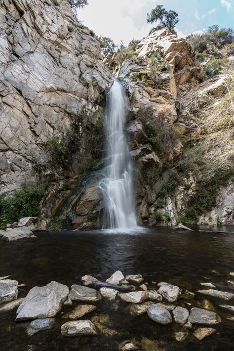 Sturtevant Falls in the Angeles National Forest Places To Visit In California, California Places To Visit, Angeles National Forest, Most Beautiful Places To Visit, Places In California, Yosemite Falls, Architecture Art Design, Colorado Hiking, Awesome Pictures