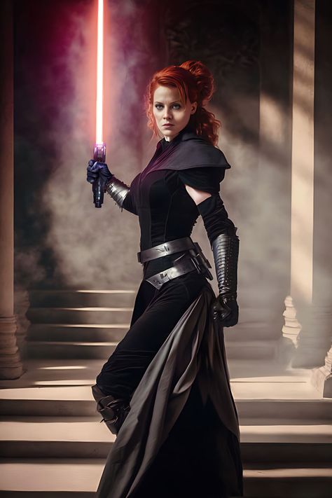 Star Wars Sith Female, Female Sith, Emily Beecham, George Lucas Star Wars, Jedi Outfit, Darth Revan, Mara Jade, Star Wars Light, Star Wars Novels